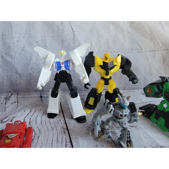 Lot Of 7 Transformer Toys Mixed Brands Figures - Picture 4 of 15